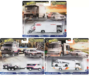 Hot Wheels Team Transport 2025 Case F Set of 3 Cars