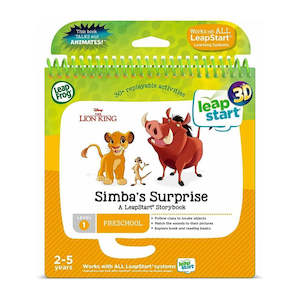 Leapfrog: Leapfrog LeapStart 3D Book - Lion King Simbas Surprise-3D Storybook