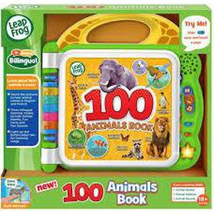 Leapfrog 100 Animals Book