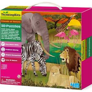 4m: 4M Safari Friends Of Nature 3D Puzzle