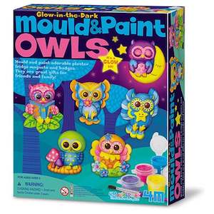 4M Mould & Paint Gid Owls