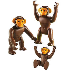 Playmobil 6650 Chimpanzee Family