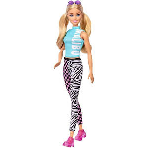 Barbie: Barbie Fashionistas Doll #158 Long Blonde Pigtails & Teal Sport Top