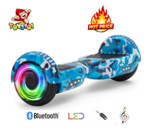 HOVERBOARD 6.5 BLUE WITH BLUETOOTH & REMOTE CONTROL