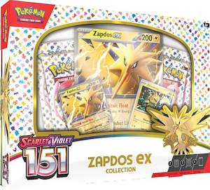 Pokemon: Scarlet & Violet - 151 - Zapdos ex Collection