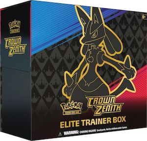 Pokemon TCG- Crown Zenith Trainer Box
