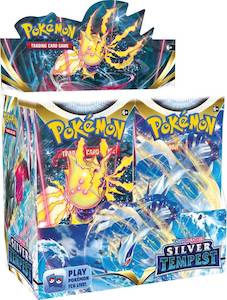 POKEMON TCG SWORD AND SHIELD SILVER TEMPEST BOOSTER CARD