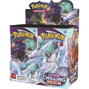 Pokemon Sword & Shield Chilling Reign Booster Box - Sealed