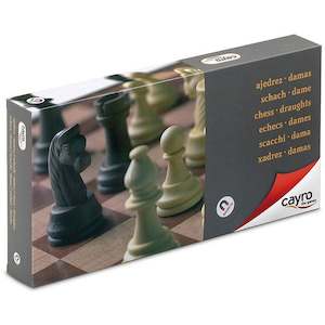 Cayro Magnetic Chess & Draughts