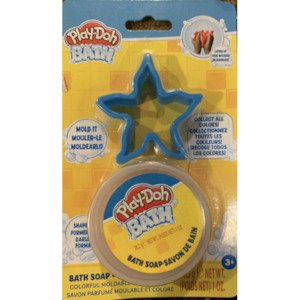 Play Doh: Play Doh Bath Moldable Soap with Shape Duck Cutter