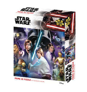 Puzzles: Prime 3D Puzzles: Star Wars - Original Trilogy Collage