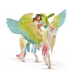 Schleich Bayala Fairy Surah With Glitter Pegasus