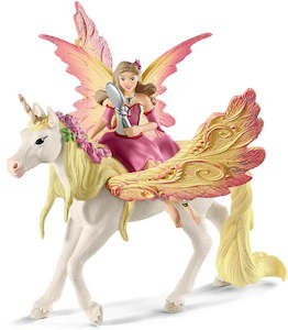 Schleich Bayala Fairy Feya with Pegasus Unicorn