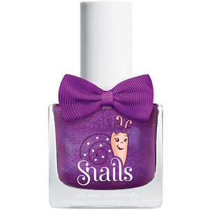 Snails Nail Polish Raspberry Pie (Dark Purple With Glitter)
