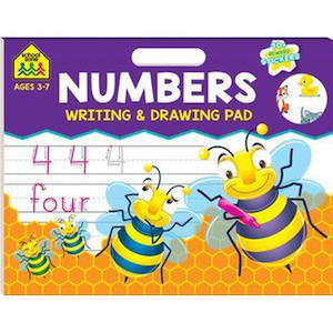 Impulse: School Zone Giant Floor Pad Numbers Activity Book
