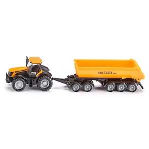 Siku 1858 JBC Fastrac With Dolly & Tripping Trailer