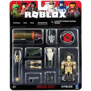 Roblox-Avatar Shop: Level 261 Undead Cyclops Soldier Accessories Pack