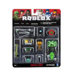 Roblox: Roblox-Avatar Shop: Social Media Influencer With Selfie Stick Accessories Pack