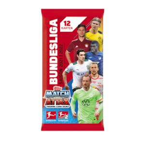 Match Attax Bundesliga 2021/2022 Trading Cards Booster Pack