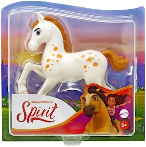Spirit Untamed Herd Horse White with Spots