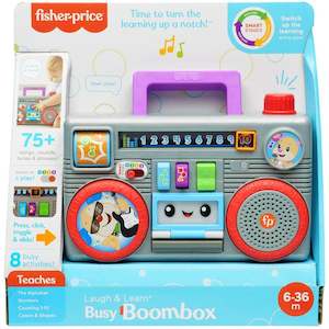 Fisher Price: Fisher Price Laugh & Learn Busy Boombox