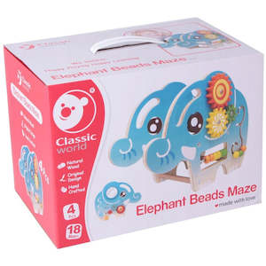 Classic World: Classic World Elephant Bead Maze