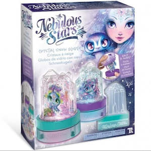 Nebulous Stars Crystal Snow Globes