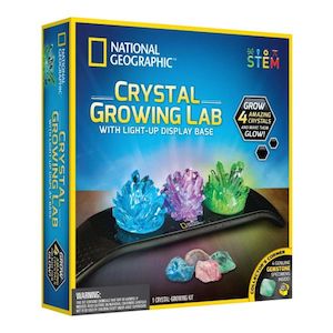 National Geographic: National Geo - Crystal Growing Lab with Light up Display Base