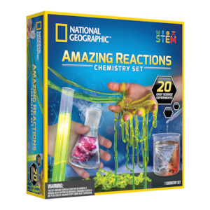 National Geographic: National Geo - Amazing reactions chemistry Set