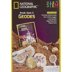 National Geographic Break Open 2 Geodes