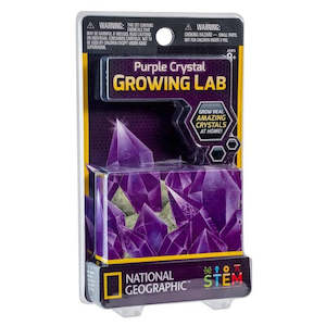 National Geographic: National Geographic Purple Crystal Growing Lab