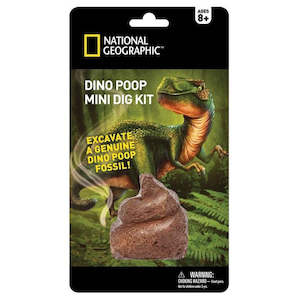National Geographic: National Geographic Dino Poop Mini Dig Kit