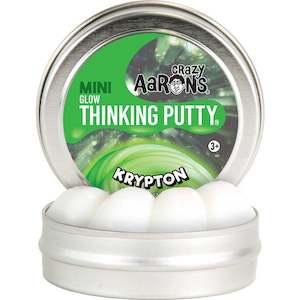 Crazy Aarons Thinking Putty Small Tin Krypton