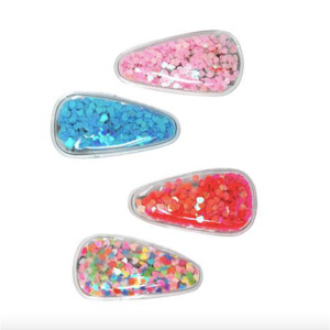 Pink Poppy: Pink Poppy Glitter Shaker Snapclip Set Assorted Colours/Styles