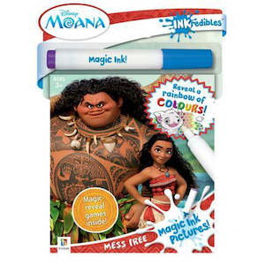 INKredibles Magic Ink Activity Book Disney Moana