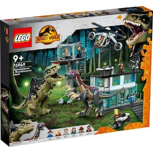 Lego Jurrasic World: LEGO Jurassic World 76949 Giganotosaurus & Therizinosaurus Attack