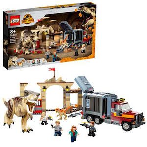 Lego Jurrasic World: LEGO Jurassic World 76948 T. Rex & Atrociraptor Dinosaur Breakout