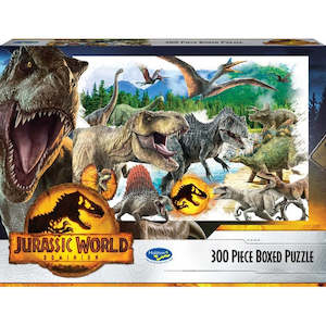 Jurassic World Dominion Boxed 300 Piece Puzzle