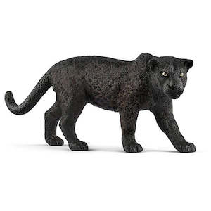 Animals: Schleich Black Panther (Yellow Dot)