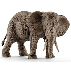 Schleich African Elephant Female (Brown Dot)