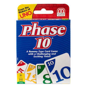 Card Games: Phase 10 Card Game