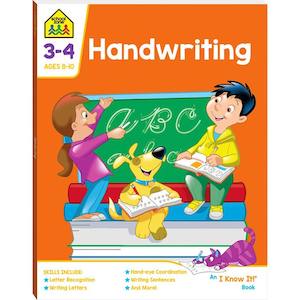 School Zone: School Zone Handwriting Activity Book