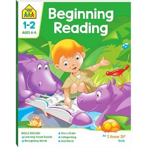 School Zone: School Zone Beginning Reading Activity Book