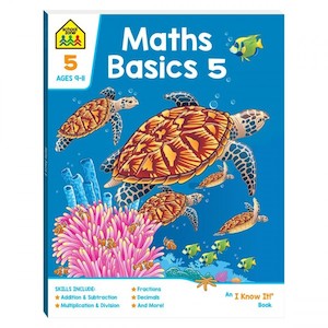 School Zone Maths Basics 5 Activity Book