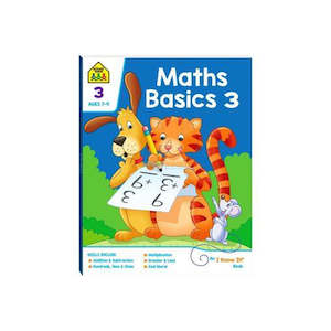 School Zone Maths Basics 3 Activity Book