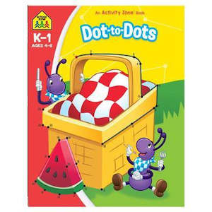 School Zone: School Zone Activity Zone Dot-To-Dot