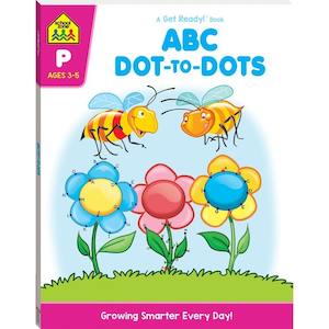 School Zone Get Ready ABC Dot-To-Dot Activity Book