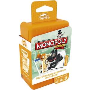 Shuffle Monopoly Junior Card Game