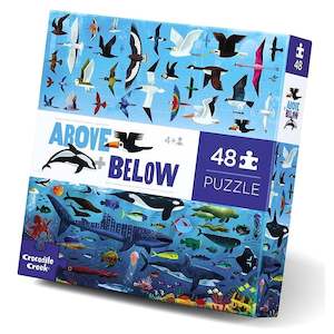 Crocodile Creek Above + Below Sea & Sky 48pc Puzzle