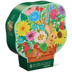 Crocodile Creek Garden Friends Floor Puzzle 36pcs